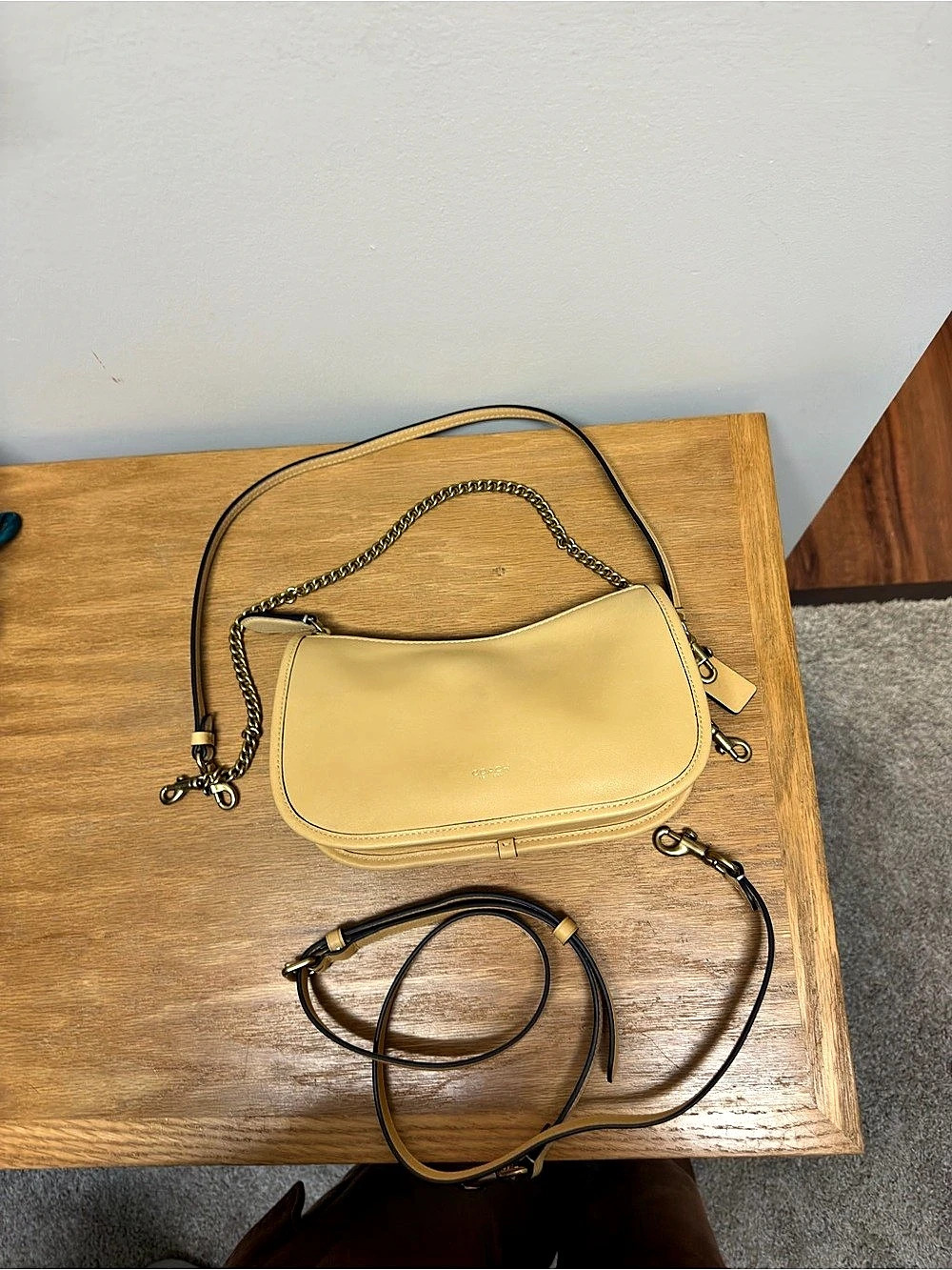 Coach Waverly Shoulder Bag in Vanilla